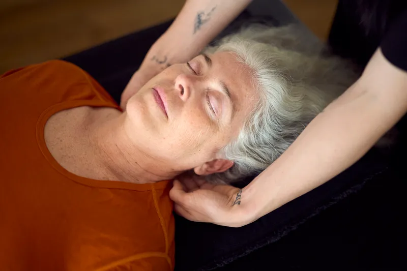 Somatic bodywork session