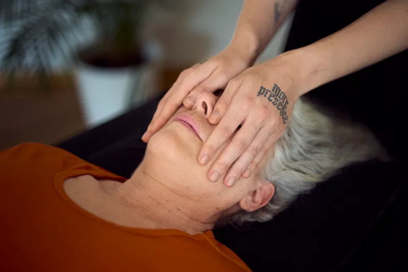 Somatic bodywork session
