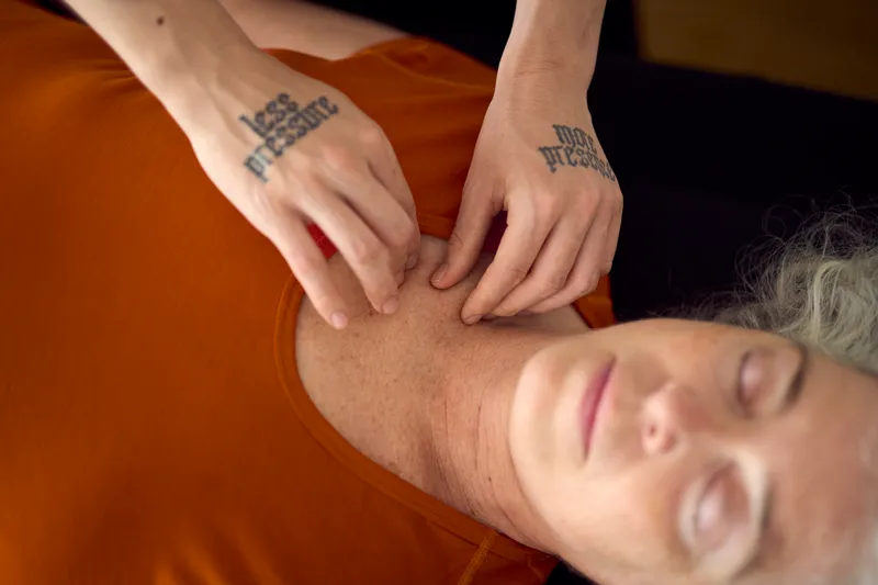 Somatic bodywork session