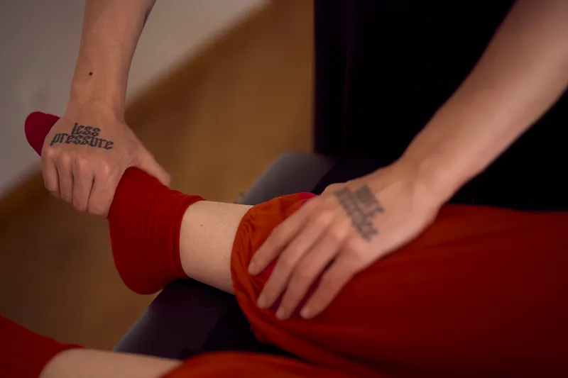 Somatic bodywork session