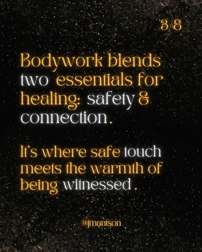 Safe touch is healing 3