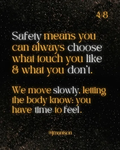 Safe touch is healing 4