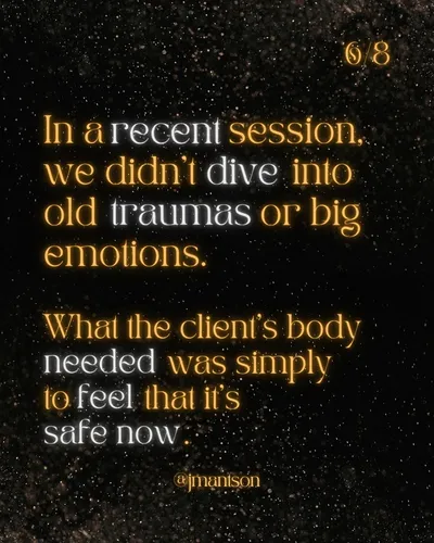 Safe touch is healing 6