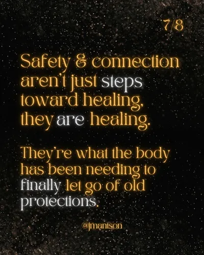 Safe touch is healing 7